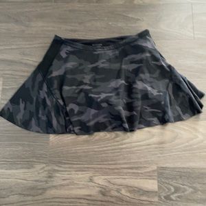 Athleta Camo Tennis/Running Skirt